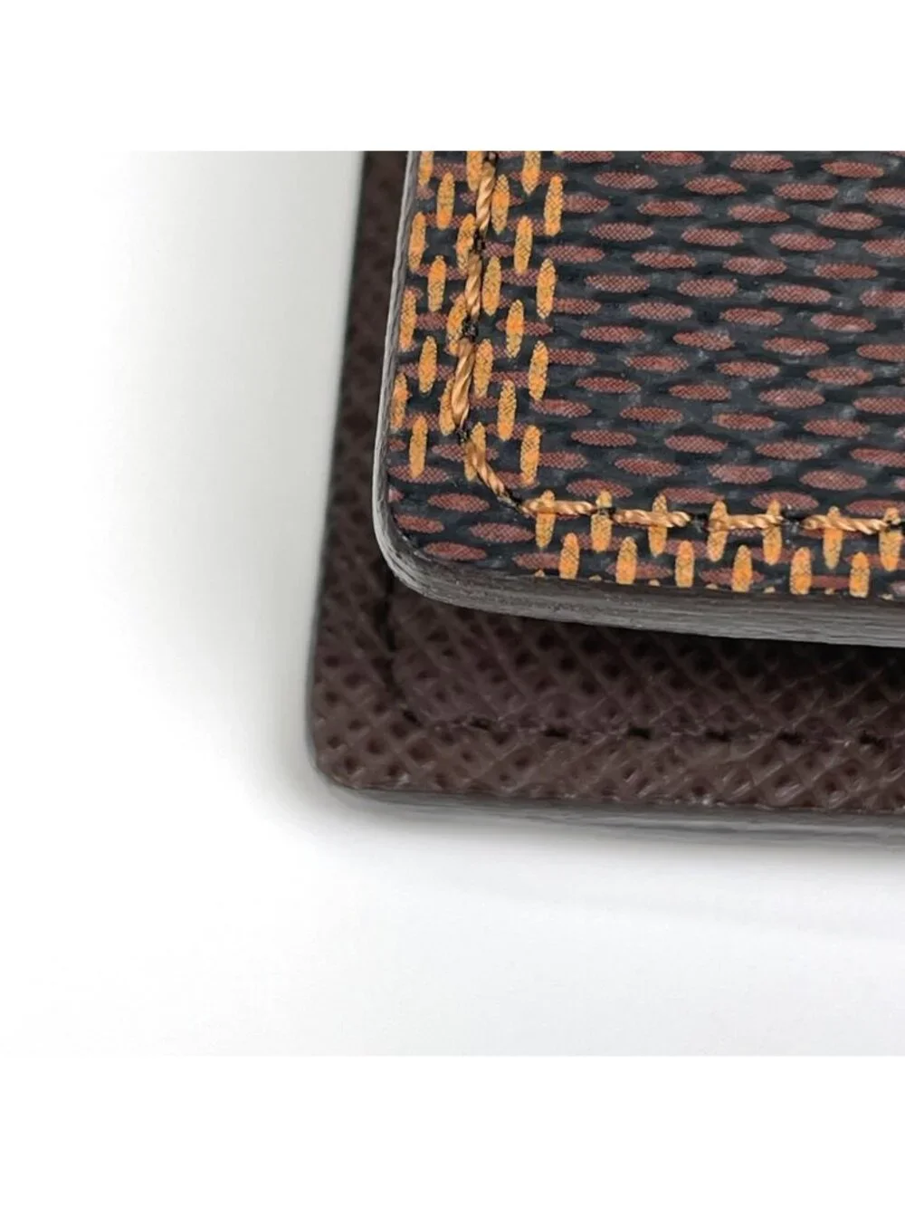 Louis Vuitton Portefeuille Marco Bifold Wallet Damier Brown